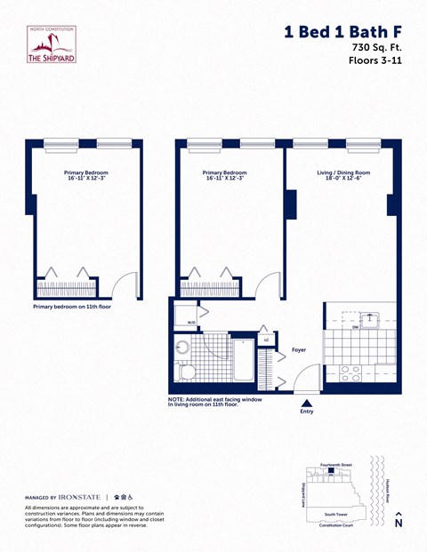 1 14th Street Studio-3 Beds Apartment for Rent - Photo Gallery 37